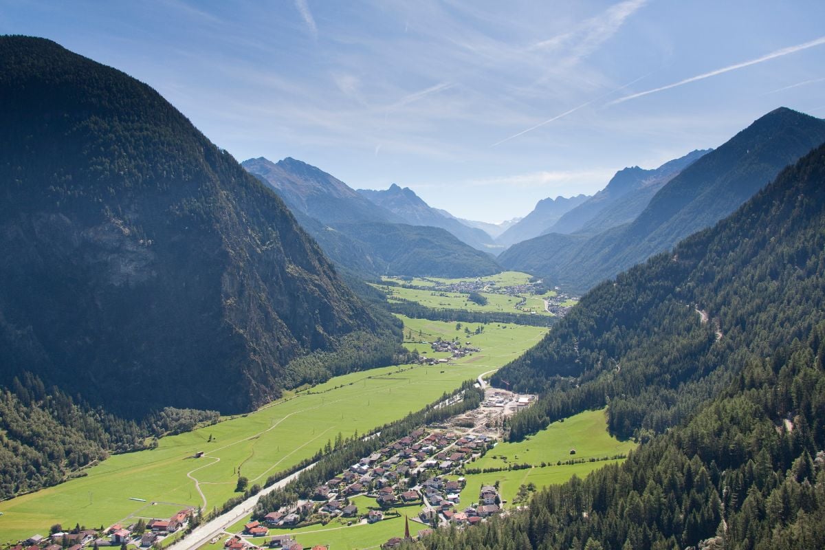 Summer in the Ötztal Valley, Tyrol, Austria
