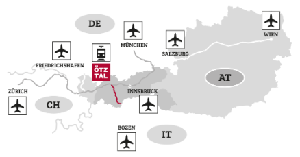 How to get there / Ötztal 