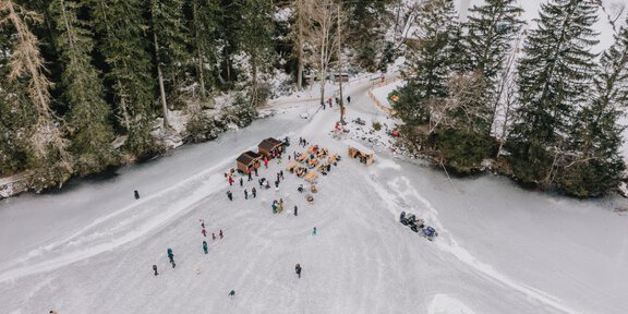 Natureisfläche Pibruger See - Eisfest am Piburger See