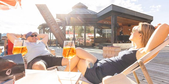 Panoramarestaurant_2 - Sonnenuntergang am Berg & Fly me into sunset mit Live Musik
