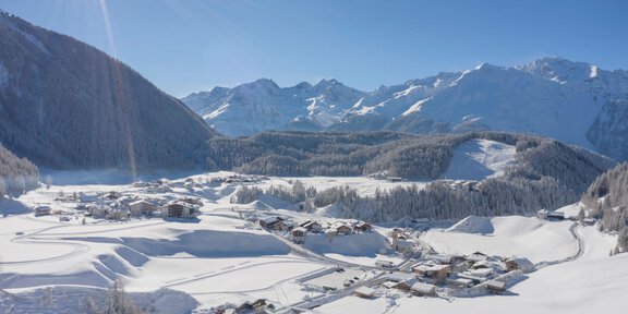 Niederthai Ortsaufnahme - Nordic Sports Arena Niederthai - Niederthai