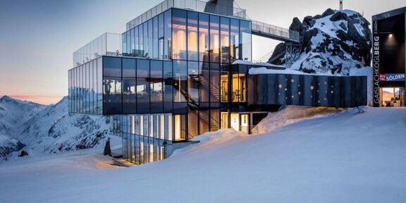 aussen - ice Q Gourmetrestaurant auf 3.048 m - Sölden