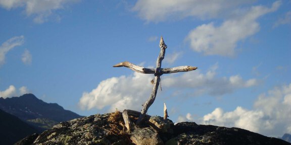 Gipfelkreuzchen am Mutsbühl - Aussichtspunkt Mutsbühl - Vent