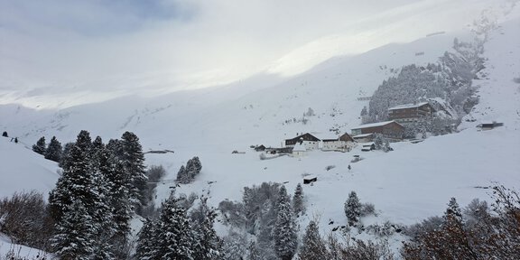 Hängebrücke in Rofen - Gasthof Rofenhof - Vent