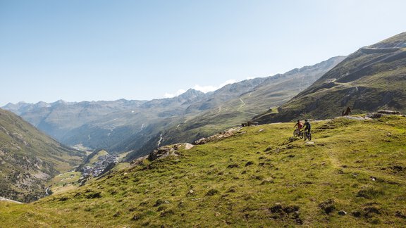 View towards Gurgl Schönwieskopf - Ötztal Tourismus Information Gurgl