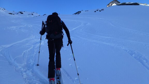 Ascent to Langtalereckhütte 2430m - Ötztal