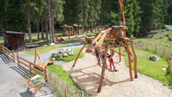 Forest playground in Ochsengarten - Ötztal Tourismus