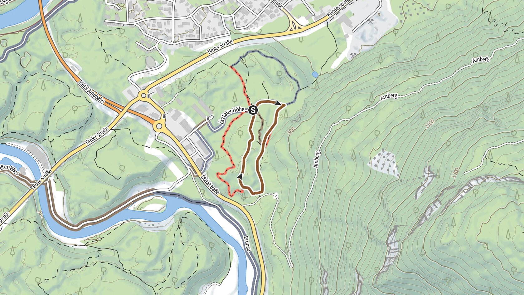 Trailcenter Ötztaler Höhe / Oachkatzl Trail