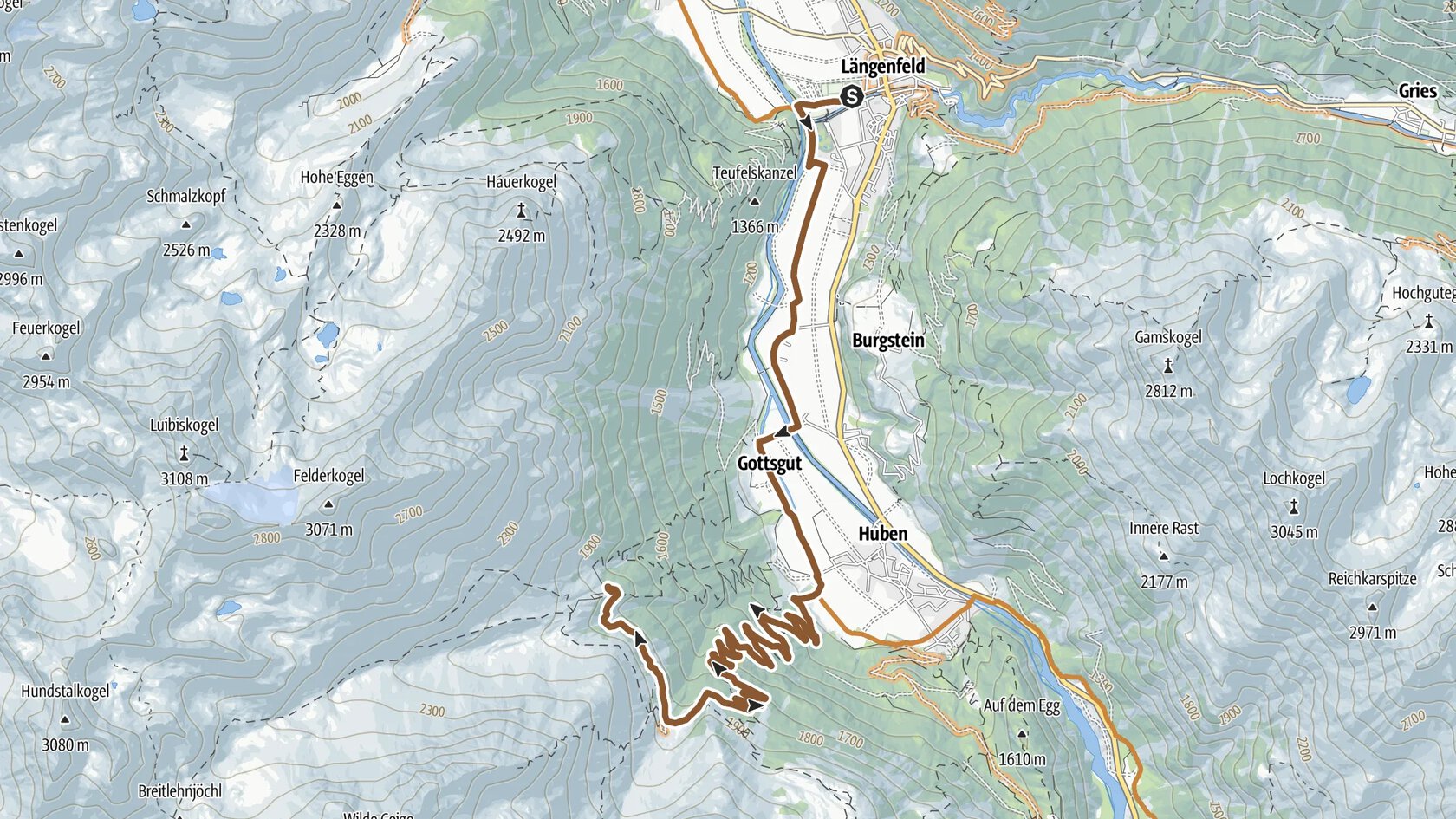 637 Polltal - Breitlehn Alm