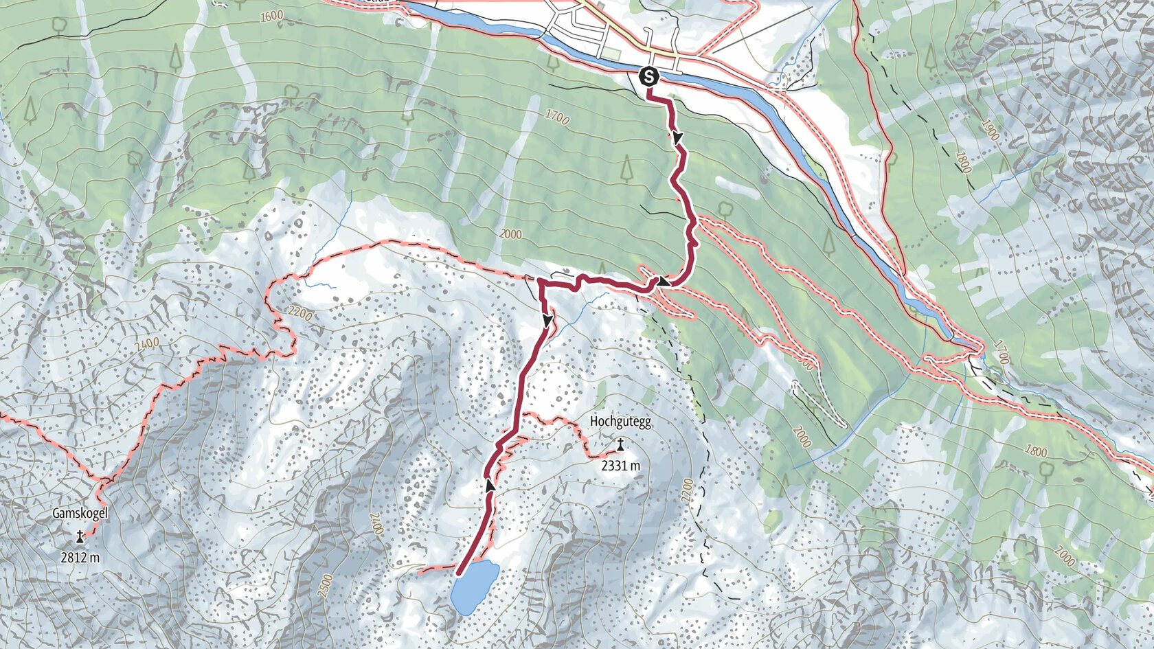 Schönrinnenkarsee - Längenfeld/Gries
