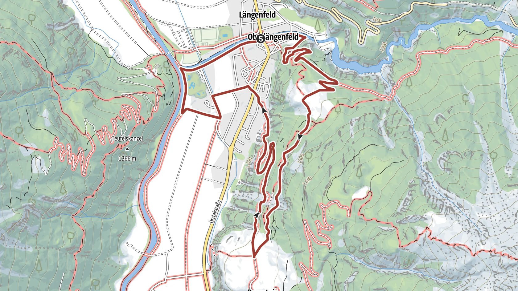 Wasserläufer Brand-Burgstein Längenfeld