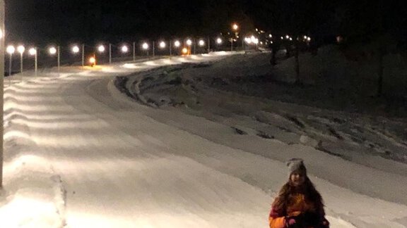 beleuchtete Rodelbahn Piburg - Ötztal Tourismus Büro Oetz