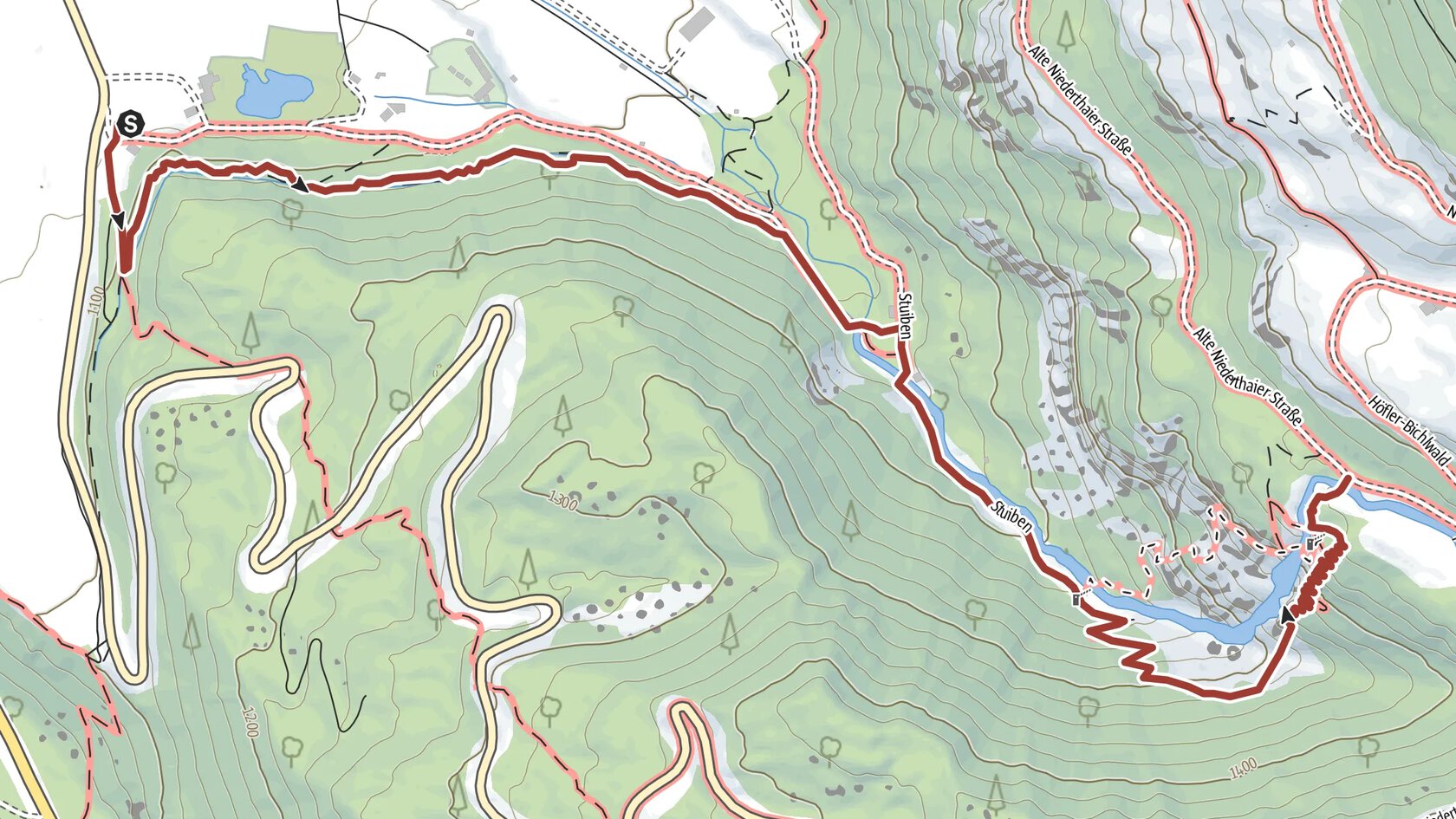 Entdeckerweg - Erlebe den Stuibenfall