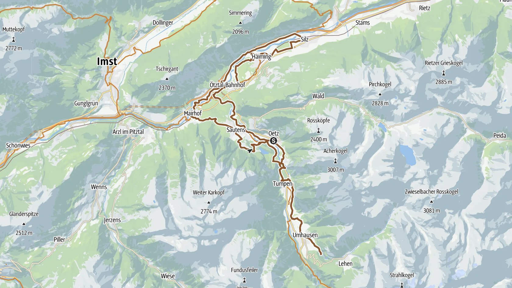 Gravelbike Tour - Ötztal Plus