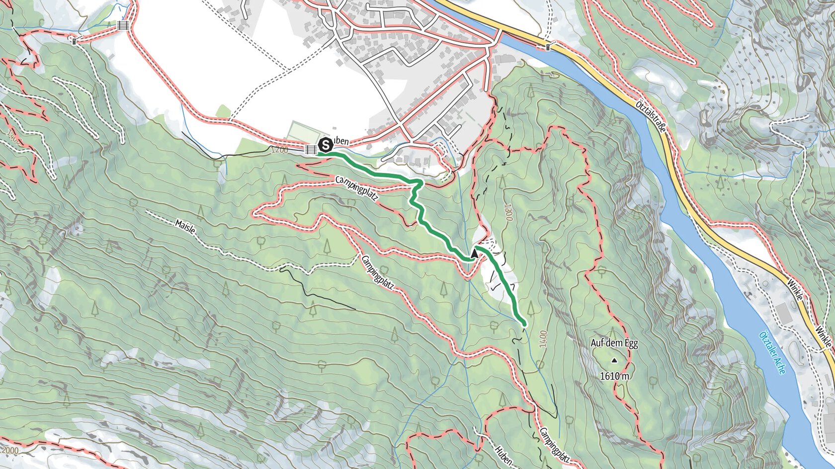 Klettersteig Eckkamm | Huben