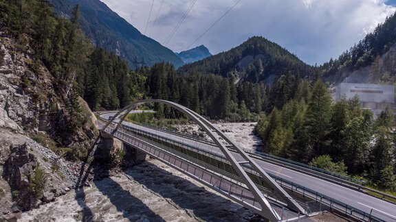 Radbrücke Ötztal Radweg - Judith Schöpf