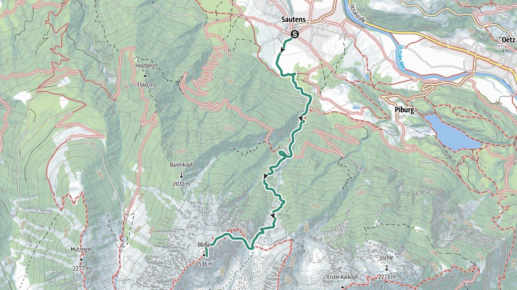 Gipfeltour Blosse