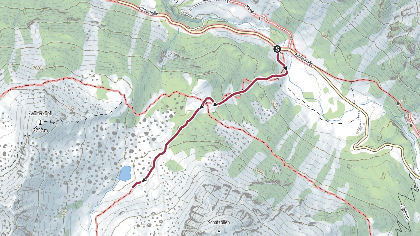 Pochersee und Knappenhaus
