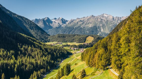 Ortsaufnahme Niederthai - Ötztal