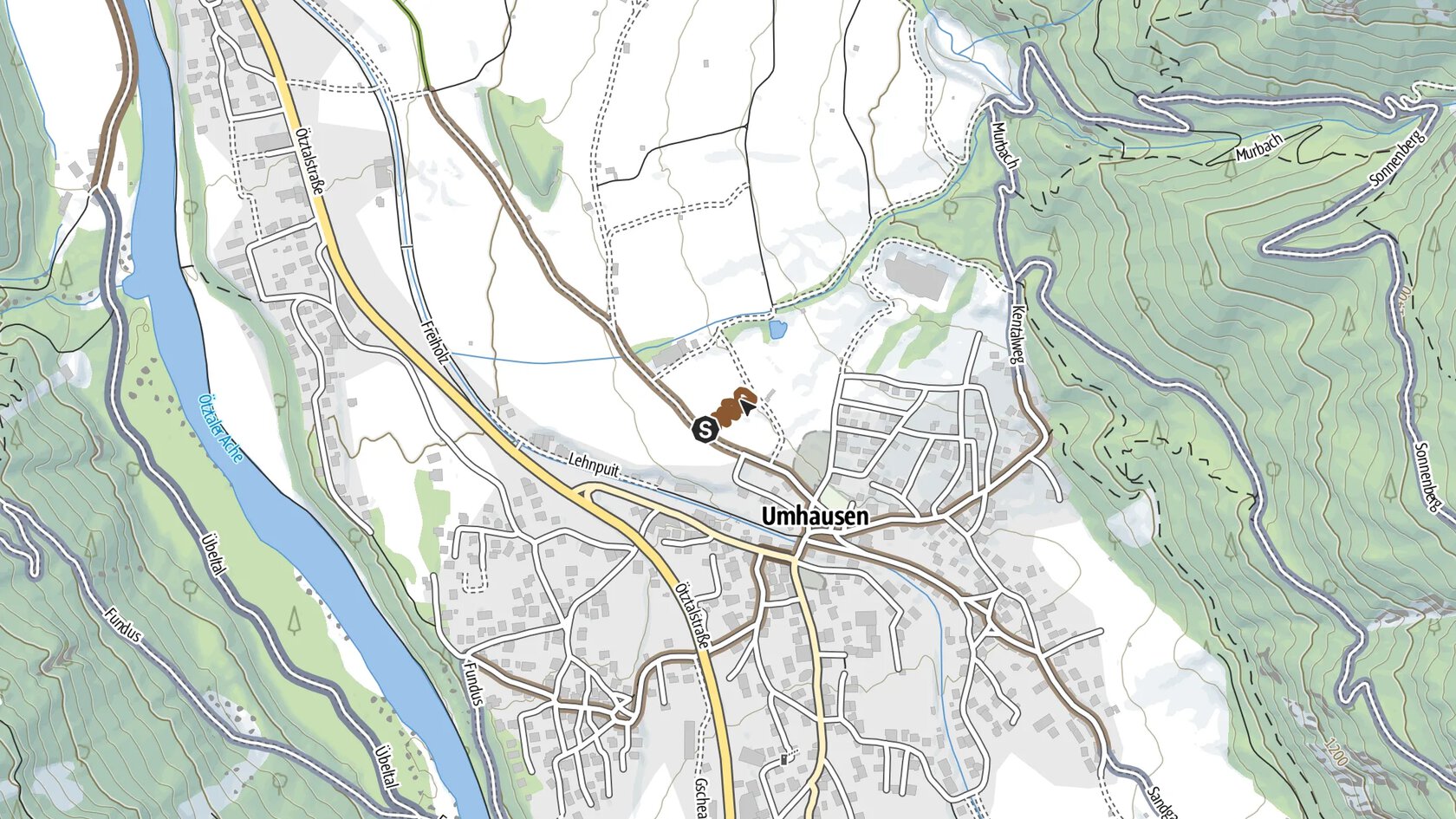 MTB Parcours Umhausen