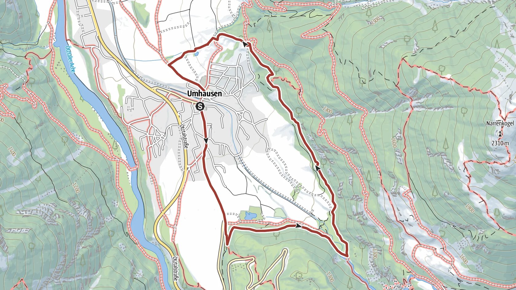 Schatzsuche Umhausen Stuibenfall Runde