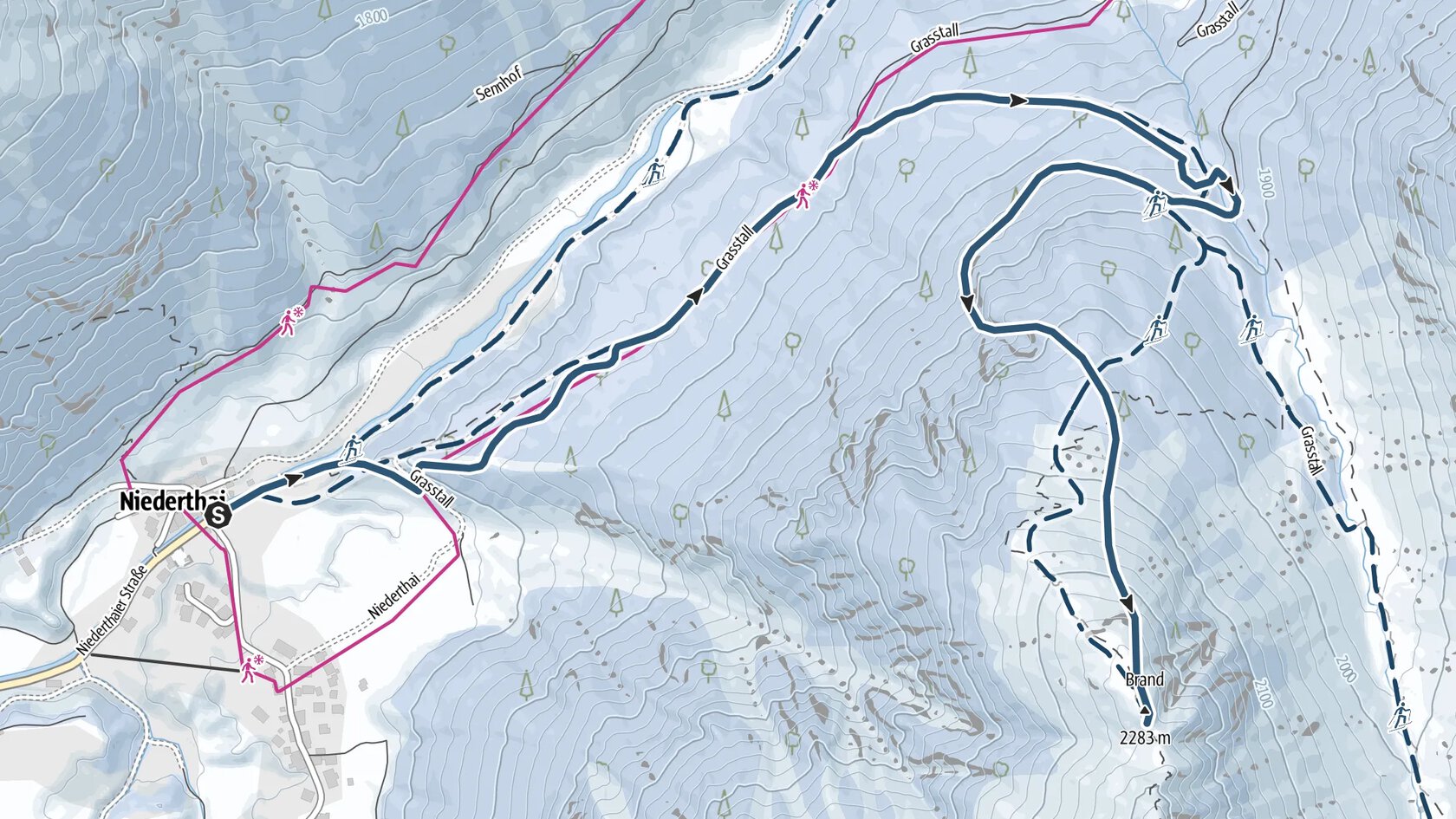 Skitour Brand 2.283m - Umhausen-Niederthai
