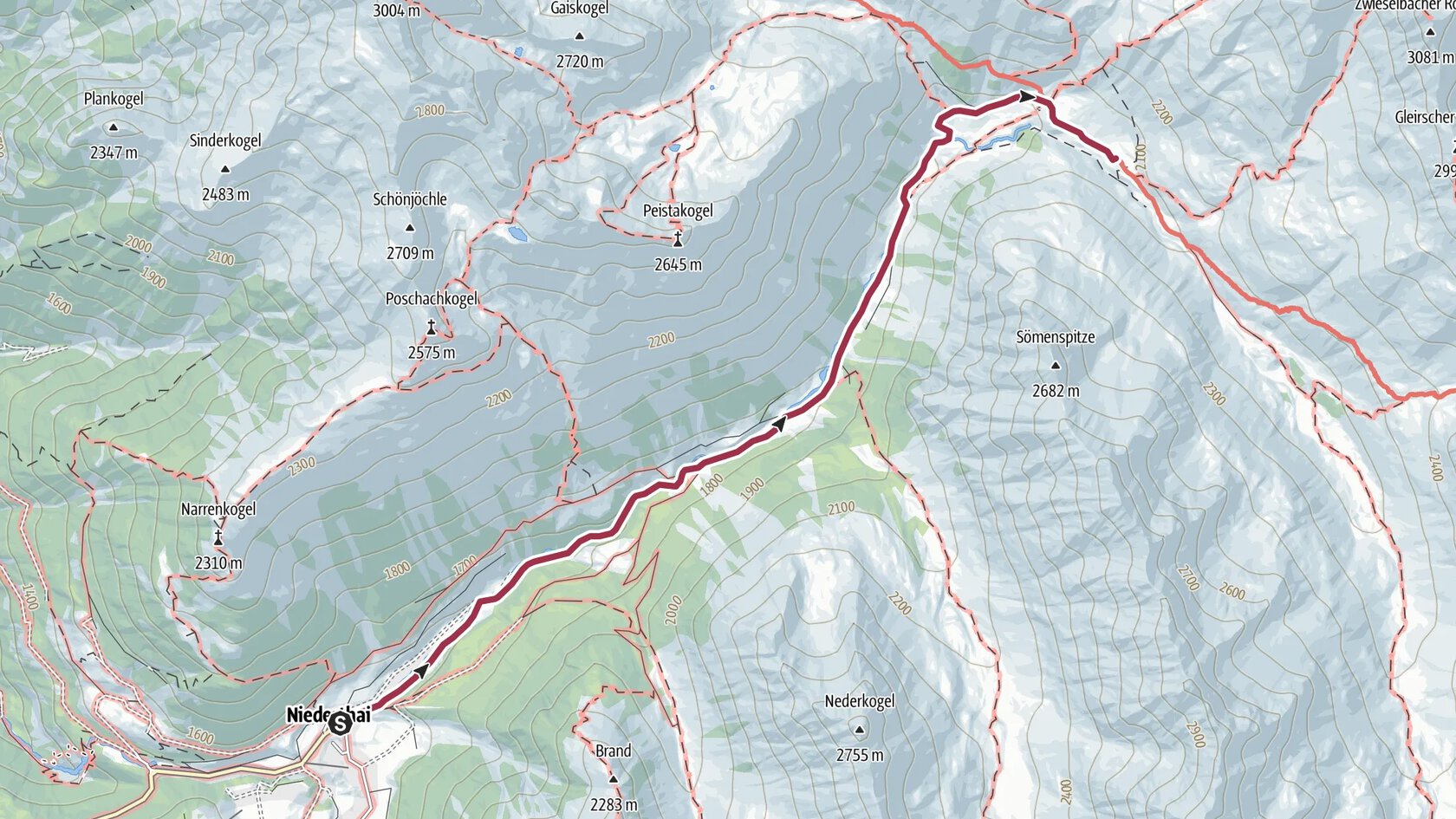 Zwieselbachalm - Niederthai