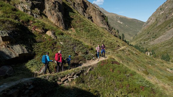 Wanderweg Rofenhöfe zum Hochjoch Hospiz - Bianca Klotz