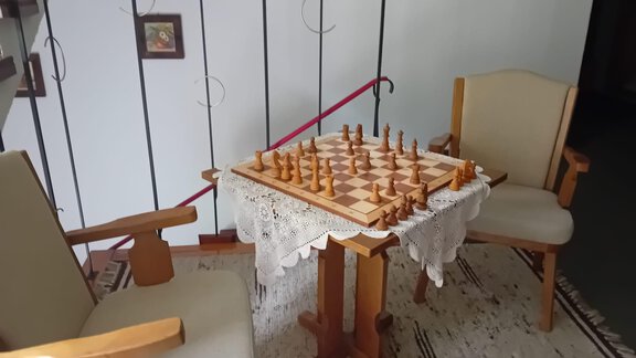 Schachspiel im Hausgang - Haus Bergkristall - Gries