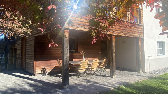 Terrasse Chalet Ida - Haiming