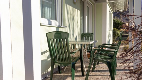 Terrasse - Ferienhaus Neurauter - Haiming