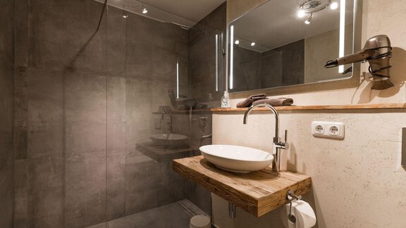 Badezimmer Ötztal - Ferienwohnungen Hausegg - Haiming