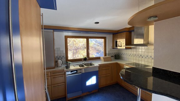 Küche - Krumm & Schief Appartments - Haiming