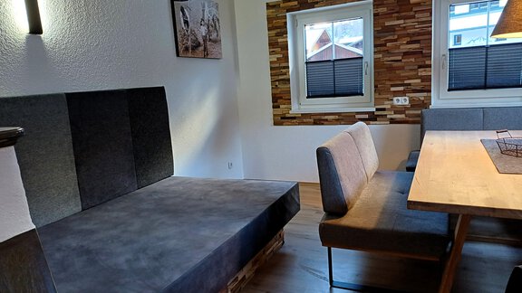Wohn- und Esszimmer - Apart Marcello - Huben
