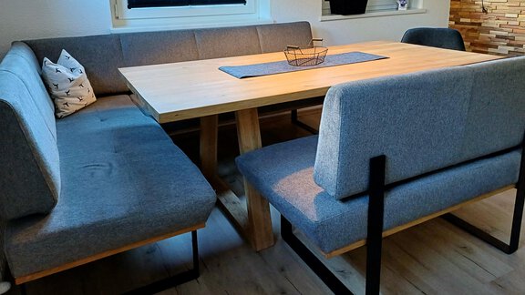 Wohn- und Esszimmer - Apart Marcello - Huben