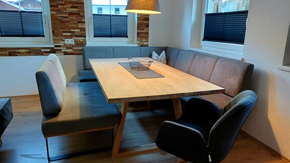 Wohn- und Esszimmer - Apart Marcello - Huben