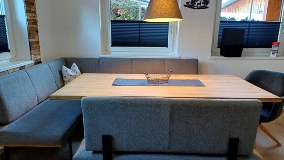 Wohn- und Esszimmer - Apart Marcello - Huben