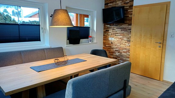 Wohn- und Esszimmer - Apart Marcello - Huben