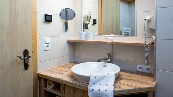 Bathroom - Appartements Alpenrose - Huben