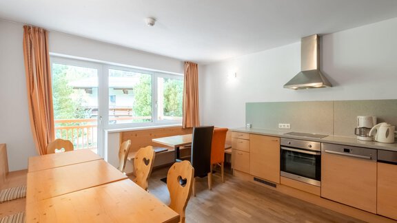 Küchenbereich im Apart Top 6 - Haus Anna - Huben