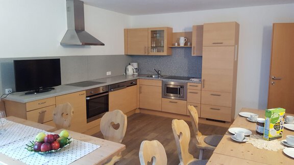 Küchenbereich im Apart Top 6 - Haus Anna - Huben
