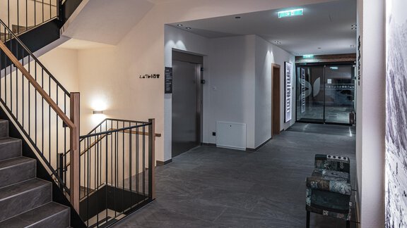 Zugang Sanitäranlagen Natur Camping Kuprian Ötztal - Naturcamping Kuprian - Ötztal - Huben