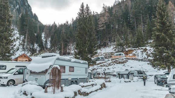 Wintercamping Natur Camping Kuprian Ötztal - Naturcamping Kuprian - Ötztal - Huben