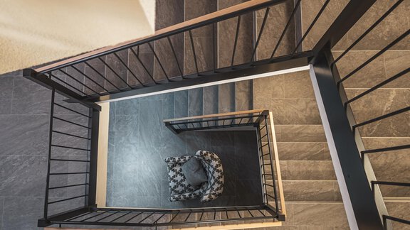 Stiegenhaus Natur Camping Kuprian Ötztal - Naturcamping Kuprian - Ötztal - Huben