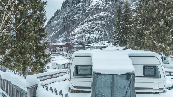 Winter Camping Natur Camping Kuprian Ötztal - Naturcamping Kuprian - Ötztal - Huben