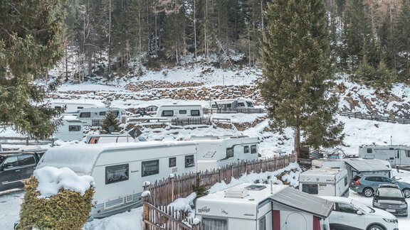 Wintercamping Natur Camping Kuprian Ötztal - Naturcamping Kuprian - Ötztal - Huben