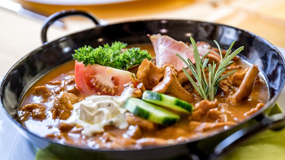 Essen - Halbpension - Pension Granbichler - Huben