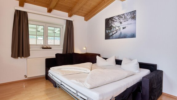 Wohnzimmer mit Schlafmöglichkeit für 2 Personen - Andys Apartment - Längenfeld