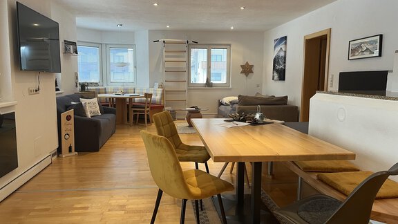 Wohnküche mit Essbereich - Apart Aria - Längenfeld