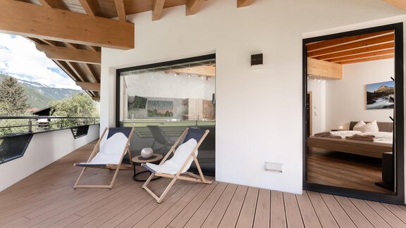 Terrasse - Apart Berggefühl - Längenfeld